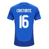 Italien Bryan Cristante #16 Hjemmebanetrøje EM 2024 Kortærmet